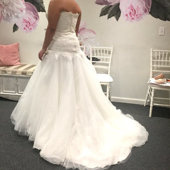 PLUS SIZE ROZ LA KELIN WEDDING GOWN! - Picture 4 of 8